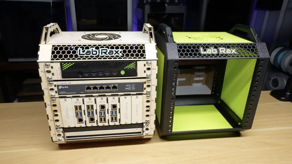 Lab Rax Wooden vs 3D Printed Versions