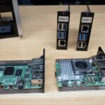 Pi 4 and Pi 5 Installed On Sleds