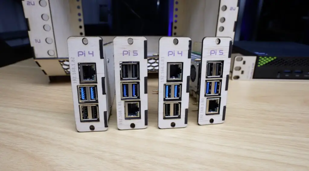 Pi 4 and Pi 5 SBC Shelves