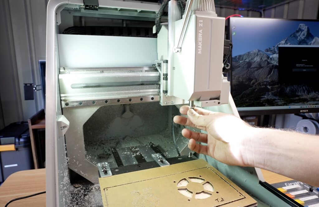 Using Quick Tool Changer