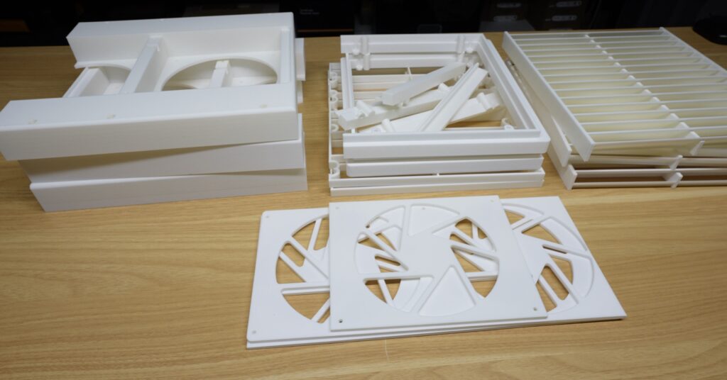 3D Printed Workshop Ventilation System Parts