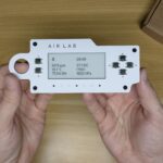 Air Lab Air Quality Monitor Running