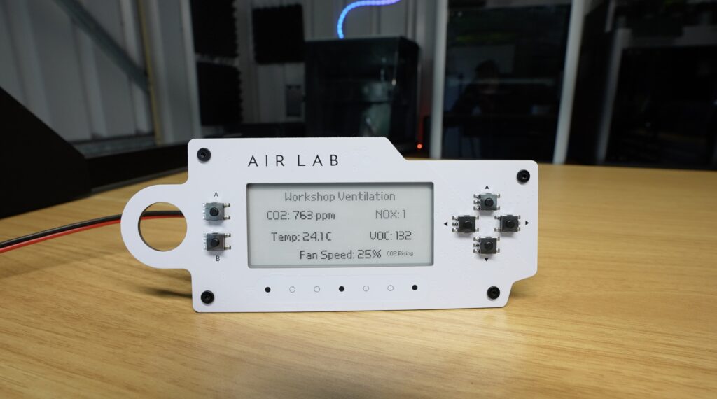 Air Lab Workshop Ventilation Plugin Running