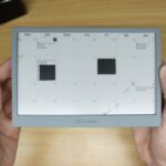 Cracked eink Display