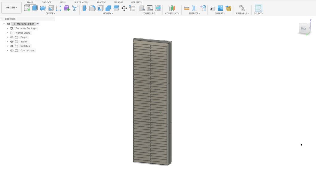 Front Grill On Ventilation System