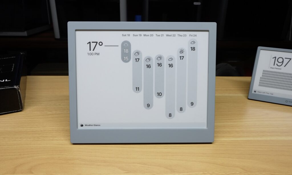 Weather Bar Display