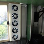 Workshop Ventilation system Installed In Window