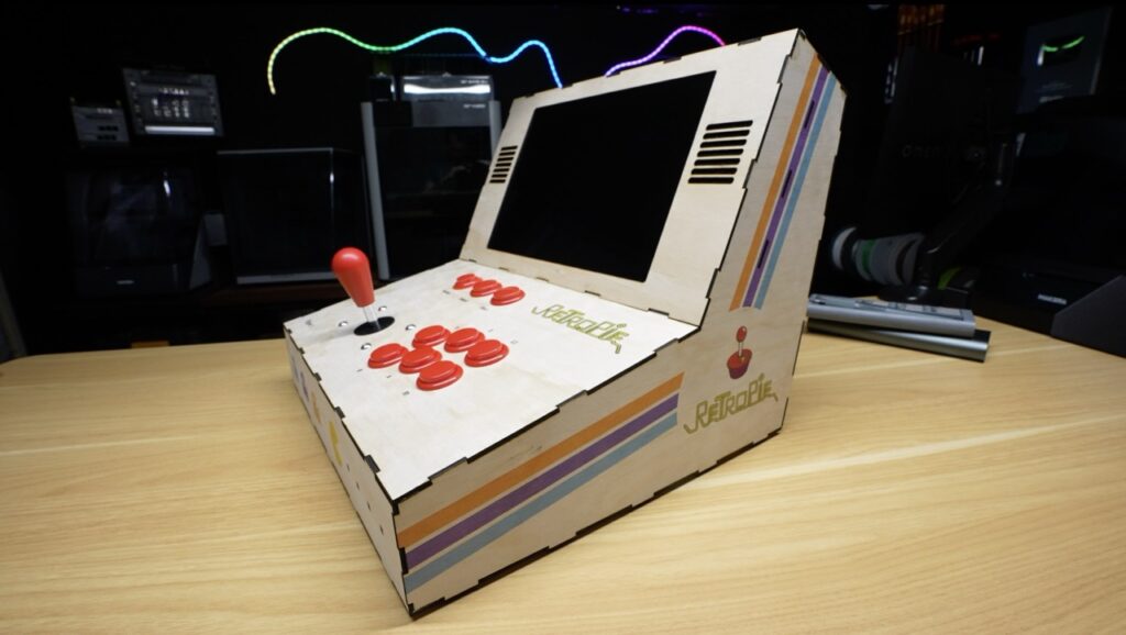 Completed RetroPie Arcade