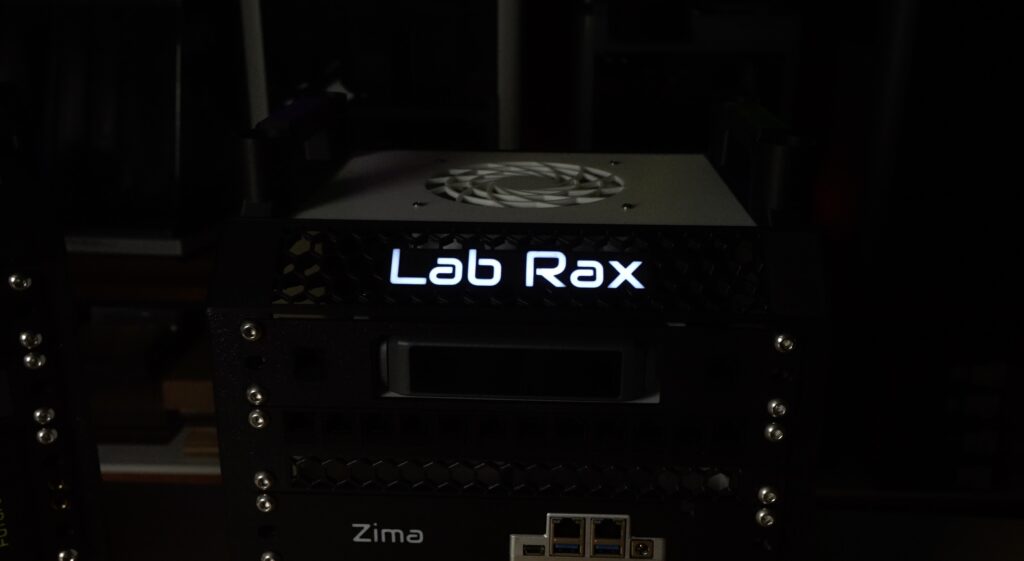 Glowing Lab Rax Logo