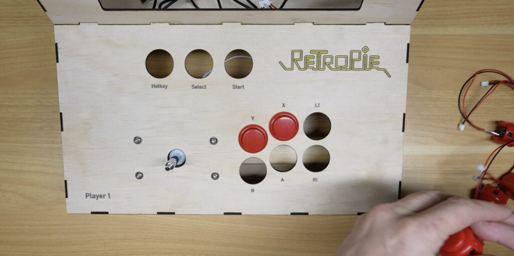 Install Buttons With The Own Retaining Clip