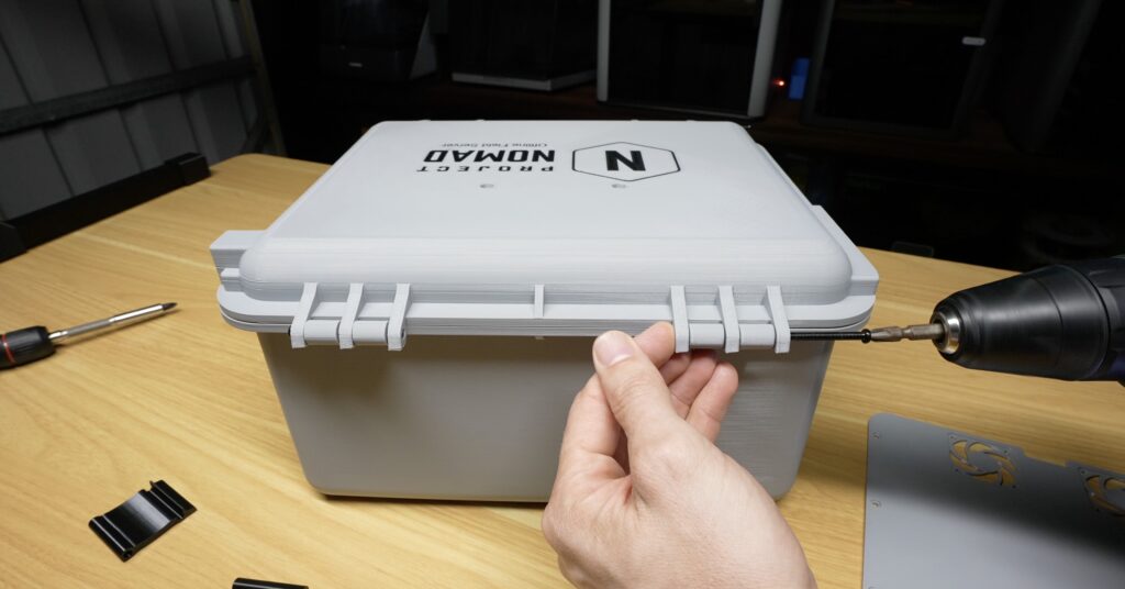 Installing Screws For Case