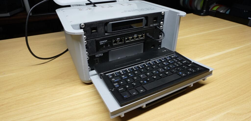 Keyboard Tray On Front