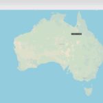 Map Of Australia Opened Up