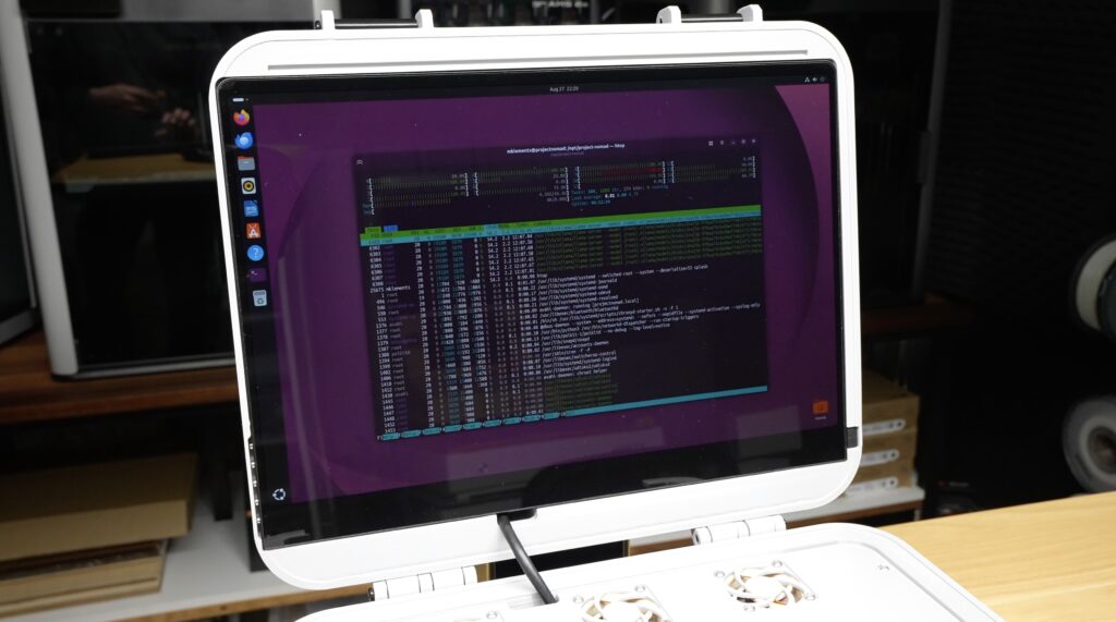 Running HTOP