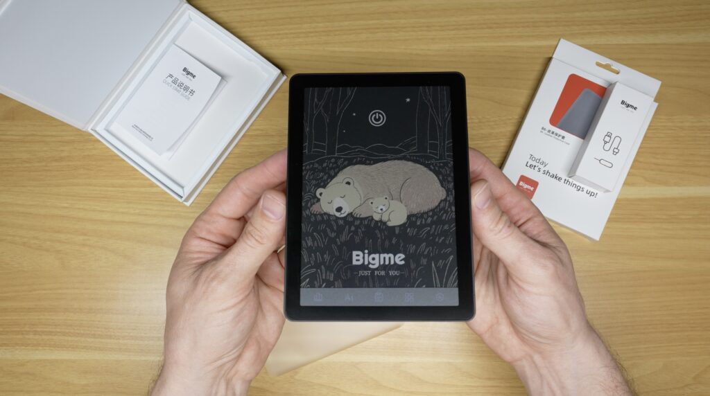 Bigme B6 Sleeping