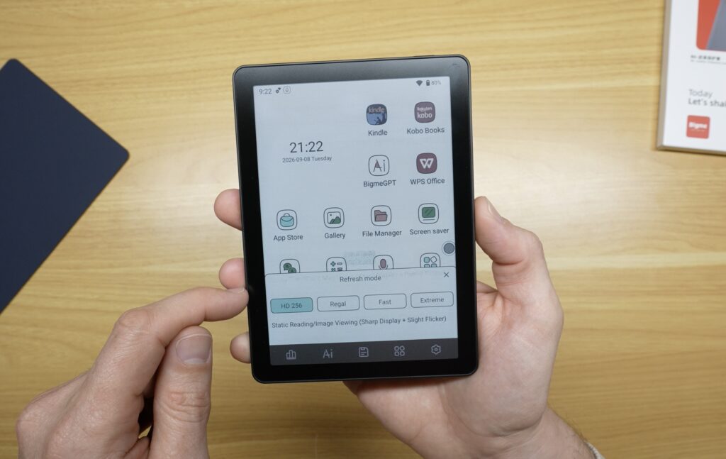 Refresh Rate Setings, Four Modes