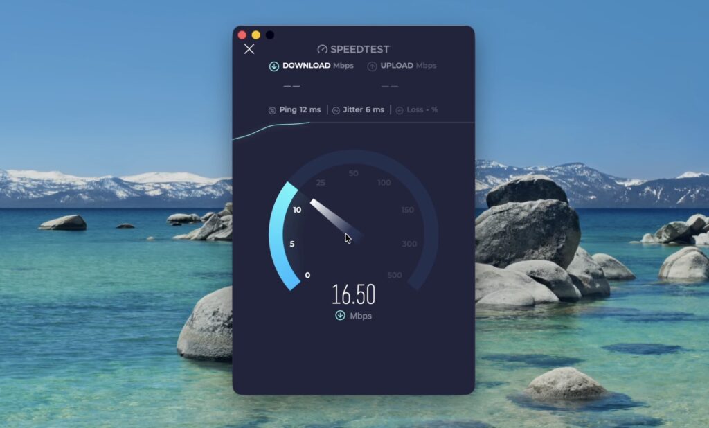 Internet Speed Test Over OpenVPN