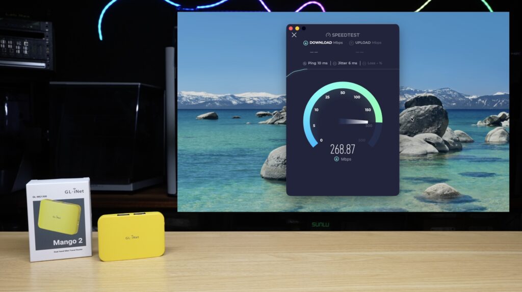 Internet Speed When Connected To Two WiFi Networks