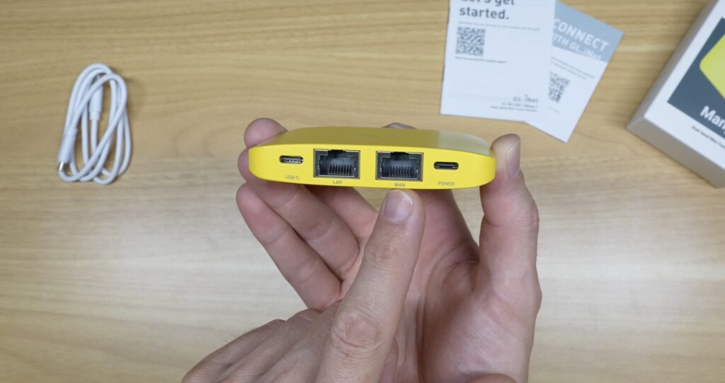 Mango 2 Interfaces on Back