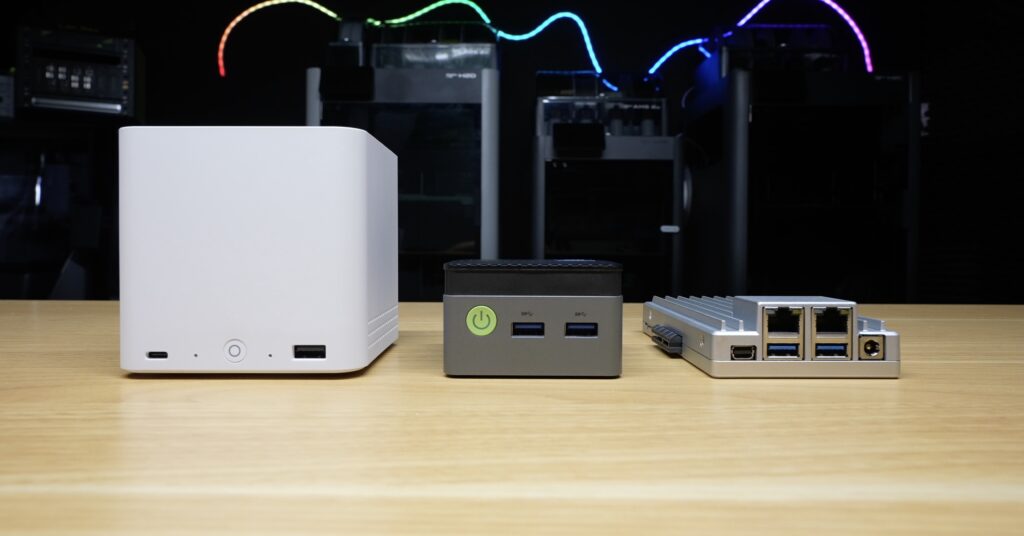 Three Different Hardware Options